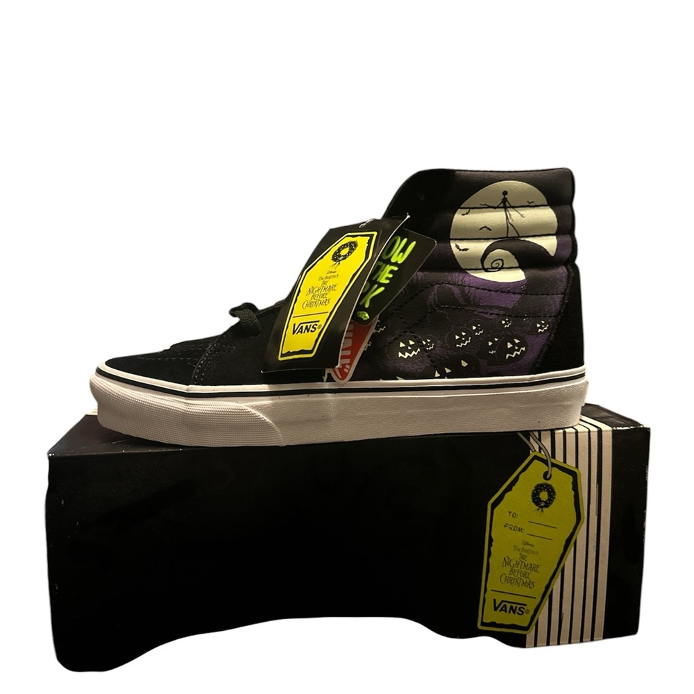 Vans nightmare before Christmas jack glow in the dark dark